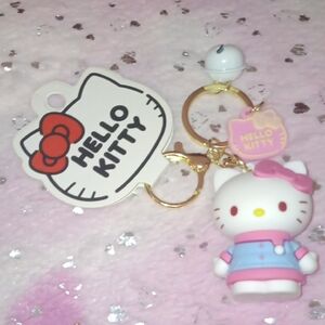 Sanrio Hello Kitty Key & Card Holder - Pink and Red